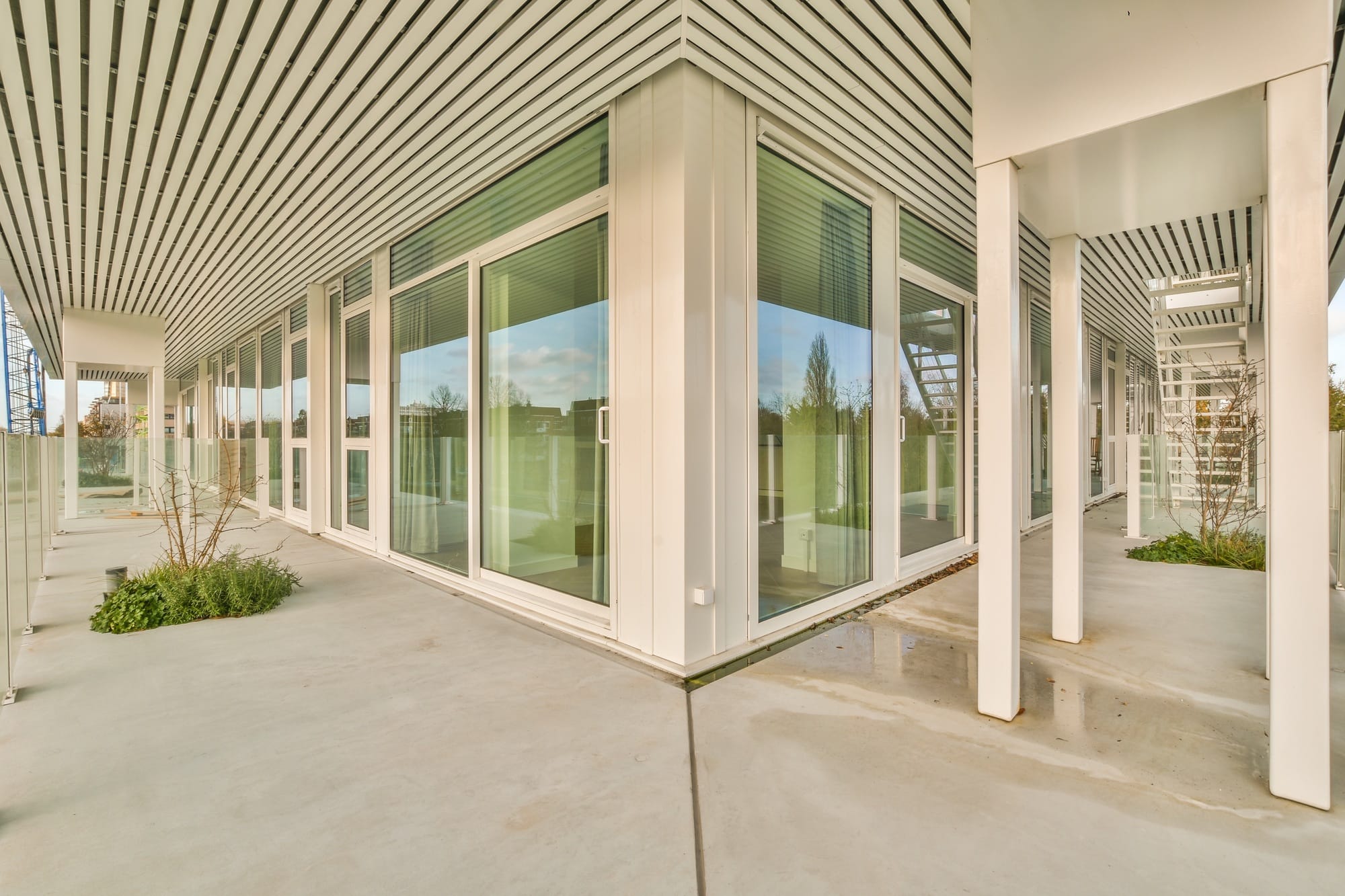 Residential building balcony